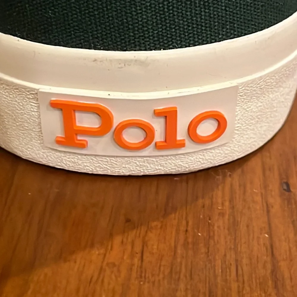 Polo Ralph Lauren CP93 Regatta Summer boat canvas shoes sneakers green Mens 12